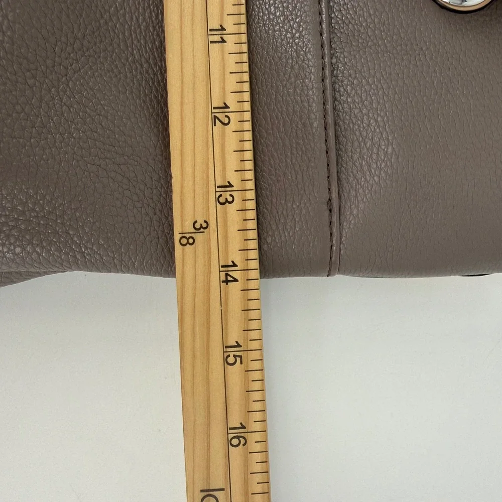 Michael Kors Bedford Tote Women Medium Taupe Pebbled Leather 30H4SBFT6L